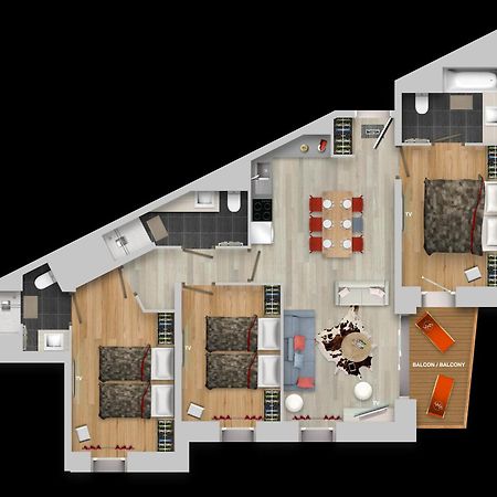 Montana Lodge Val Thorens Bagian luar foto